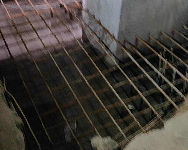 柱子基础到承台加固