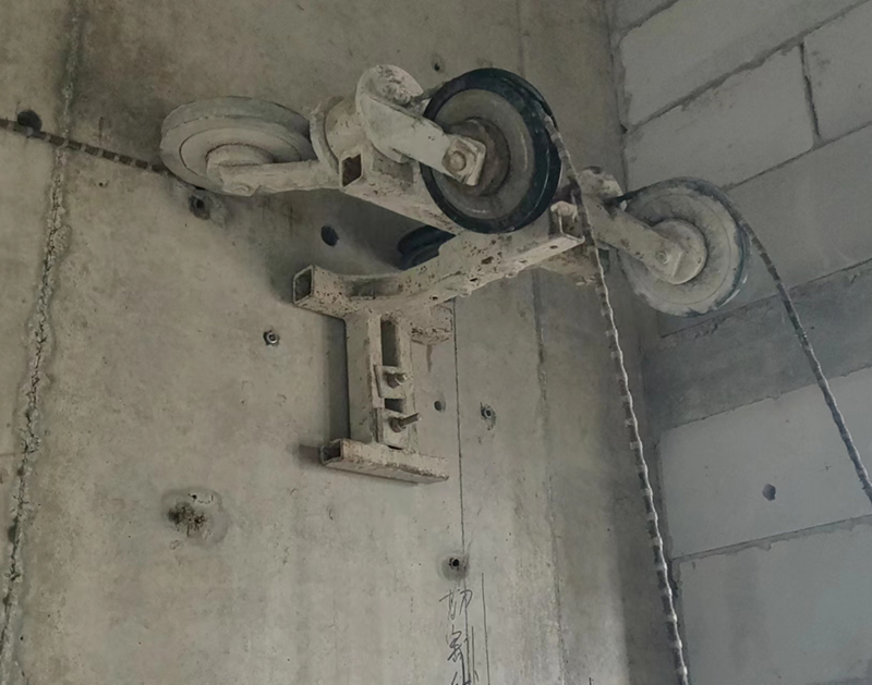 砼墙体绳链静力切割